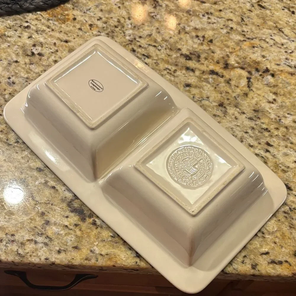 Longaberger stylish cream
